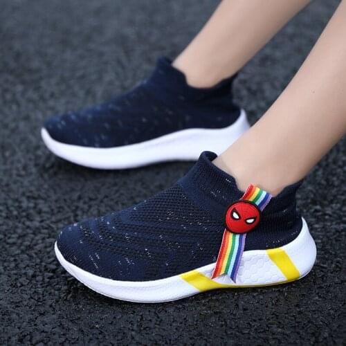 Kids Running Shoes Lightweight Sports Tennis Shoes Fashion Sneakers Mesh Casual