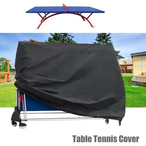 210D 420D Oxford Cloth Rain Cover Waterproof Outdoor Garden Ping Pong Table Rain Wind Sun Protection Cover Blanket Protectors