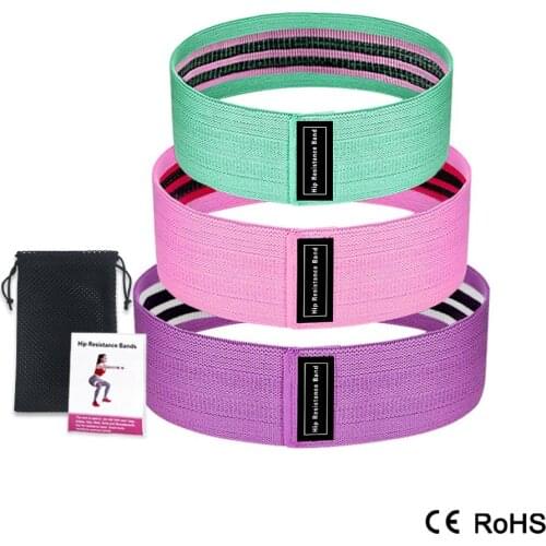 Circle Hip Resistance Bands Training Expander Gym Yoga Pilates Leg Workout Elastic Rubber Bands Fitness Equipment