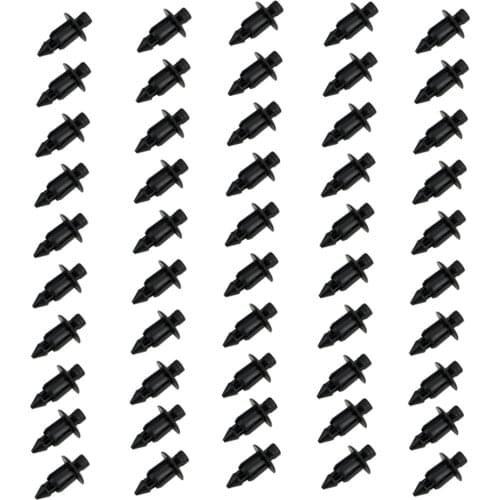 LEEPEE For Toyota Lexus 7mm Hole Auto Fastener Retainer Clips Door Trim Panel Clips Plastic Rivet 50Pcs/set