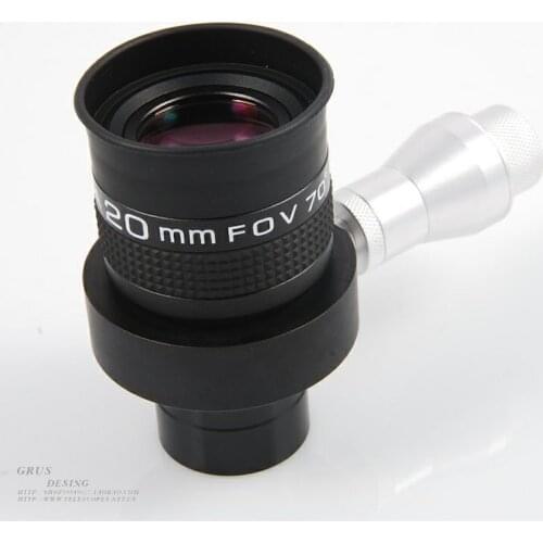 AQUILA 1.25" 25mm Illmination Eyepiece -Supper Plossl Adjustable Brightness LED Illuminator Monocular (without battery)