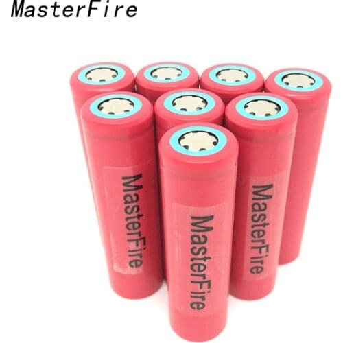 MasterFire Original Sanyo UR18650FM 2600mah 18650 3.7V Rechargeable Lithium Battery Flashlight Li-ion Batteries Cell