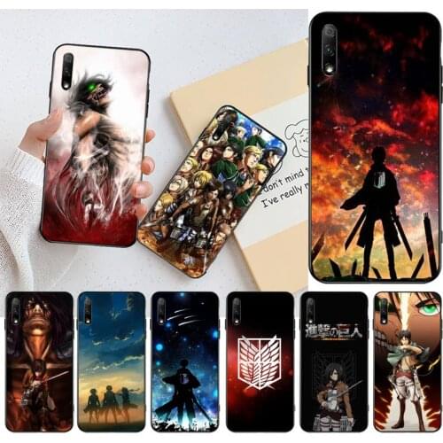 Shingeki no Kyojin Attack on Titan Phone Case for Huawei Honor 30 20 10 9 8 8x 8c v30 Lite view pro