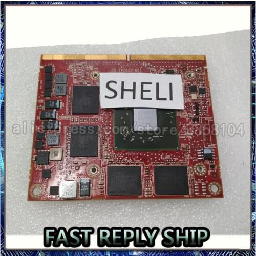 SHELI HD6770M HD 6770M M5950 216-0810001 DDR5 1GB MXM A VGA Video Card For D e L L M4600 M5950 6700M CN-0P4R8T