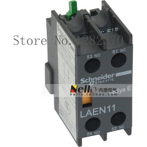 [ZOB] Authentic original contactor auxiliary contacts being installed auxiliary contact LA-EN11N 1 open 1 closed 10A --10pcs/lo