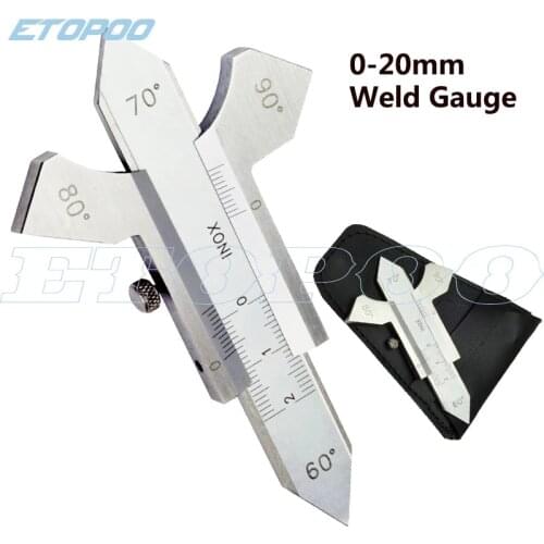 0-20mm Weld Gauge Welding Seam Gauge Weld Inspection Gauge Caliper