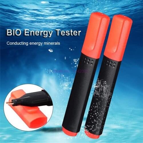 100pcs Portable BIO Mineral Tester Conducting Energy Meter Mineral Content Detect Pen Water Quality Tester MonitoringTool