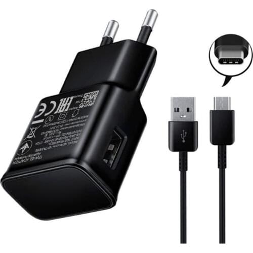 Adaptive Fast Charger USB Type C Charging Cable For Samsung Galaxy S21 S20 Ultra S10 S10e S9 S9 S8 S8 Plus Note 20 10 9 Adapter