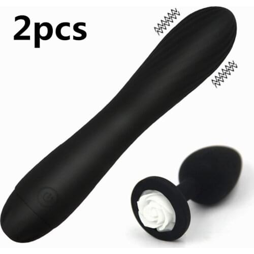 Big Dildo Vibrator Anal Plug G Spot Pussy Vagina Massage Clitoris Stimulator Adult Sex Toys For Women USB Masturbator Sexo Shop