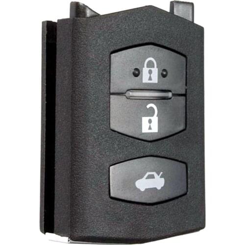 3 Button Remote Key Fob Case Shell，Box For Mazda 3 6 MX-5 RX-8 CX7 NO Blade