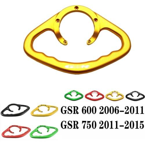 For SUZUKI GSR 600 2006-2011 GSR 750 2011-2015 CNC Motorcycle Passenger Handgrips Hand Grip Tank Grab Bar Handles Armres
