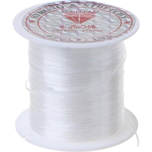 Elastic Clear Beading Thread Stretch Polyester String Cord for Jewelry Making