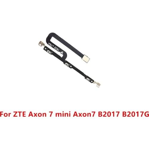 Power On Off Volume Switch Side Button Key Flex Cable Replacement Parts For ZTE Axon 7 mini Axon7 B2017 B2017G Axonmini