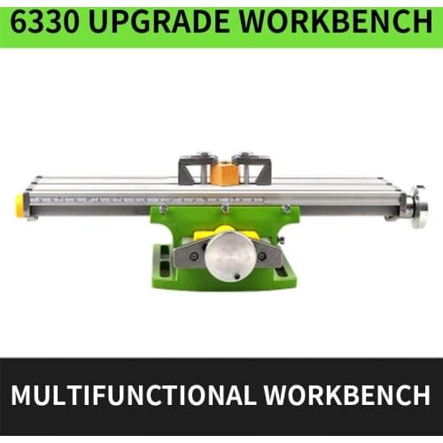 BG-6330 bench drill multifunctional cross table high precision sliding table mini mini drill milling machine electric drill