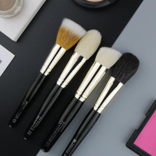 BEILI Makeup Brushes Blusher Definer Stippling Contour Foundation 1 piece Soft Goat Hair Wool Fiber