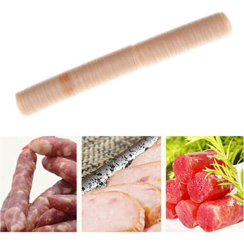 Sausage Packaging Tool 14m*26mm Sausage Tube Casing For Sausage Maker Machine
