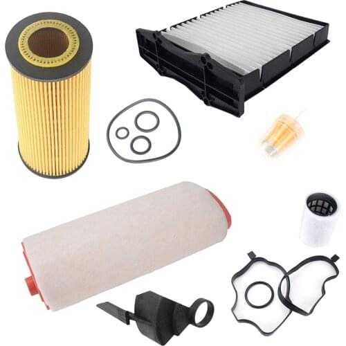 5 in 1 Filter Kit LR007478 Replacement Fit for Freelander 2.0 TD4 02-06