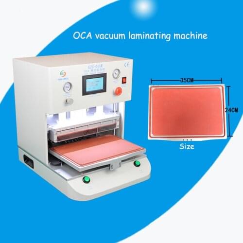 Large-Screen Bonding Machine for iPhone Samsung iPad Screen Film Sticking OCA Vacuum Laminator GZC-016E