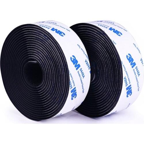 Velcros 1M Self Adhesive Hooks and Loops Fastener Tape Nylon Sticker Adhesive with 3M Glue Magic Tape for DIY 16/20/25/30/50mm