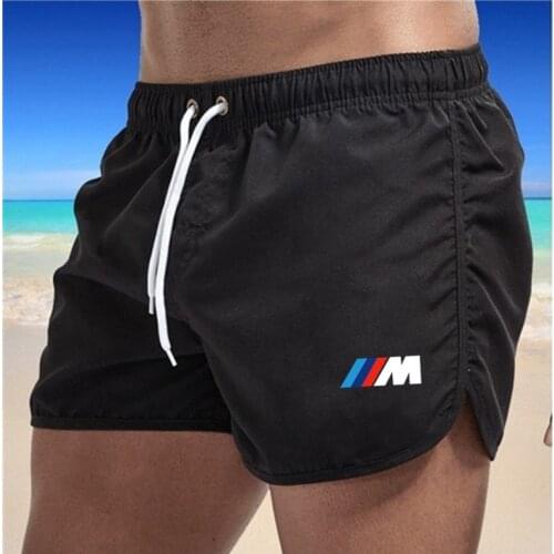 2021 New Leisure Mens Swimwear Swim Shorts Trunks Beach Board Shorts Swimming Pants Swimsuits Mens Running Sports Surffing short