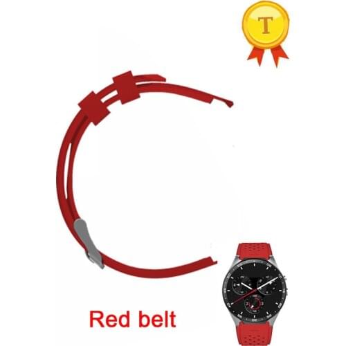 New Smart Accessories KW88 Pro Watch Strap High Quality original KW88 Pro wrist strap watch strap red white black belt watchband