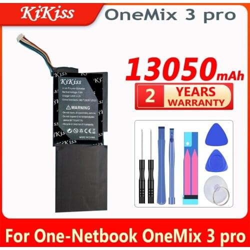 KiKiss 13050mAh Replacement Battery For One-Netbook OneMix 3 pro 3pro Computer Notebook Laptop