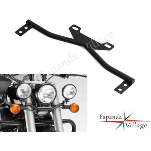 Custom Universal Driving Auxiliary Light Bracket Cruiser Spotlight Passing Lamp Support Holder Bar for Harley Honda Suzuki VTX