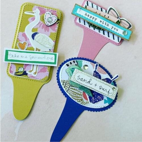 ZFPARTY Plant tags Metal Cutting Dies Stencils for DIY Scrapbooking/photo album Decorative Embossing DIY Paper Cards