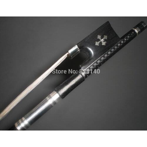 1 PC Best Qtuality Carbon Fiber Bow Grids 4/4 with Nickel Cooper Amounted 2012