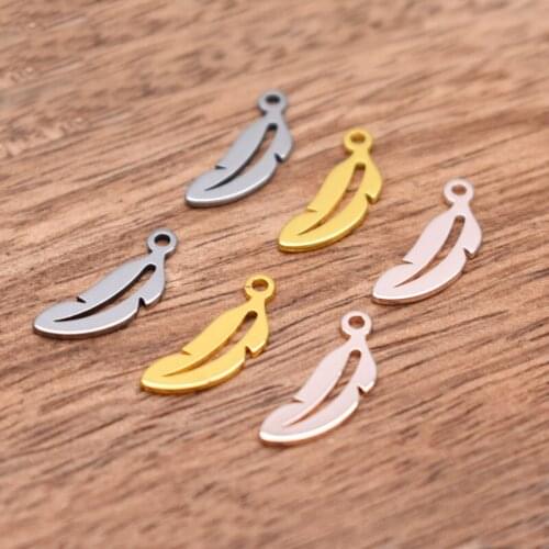 20pcs Little Banana Charm Stainless Steel Pendant Jewelry Charms Findings Accessories DIY Pendant Necklace Making Wholesale