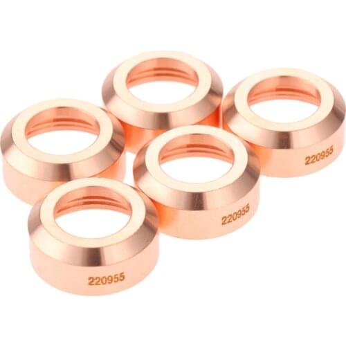 WS 220955 fine Cut Plasma Cutting Torch Consumables Shield Cup 5pcs