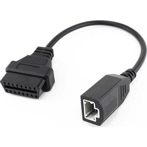 50pcs for Honda 3Pin Car Diagnostic OBD OBD2 Connector Car Lead Cable Auto OBD1 3Pin to OBD2 16Pin Adapter