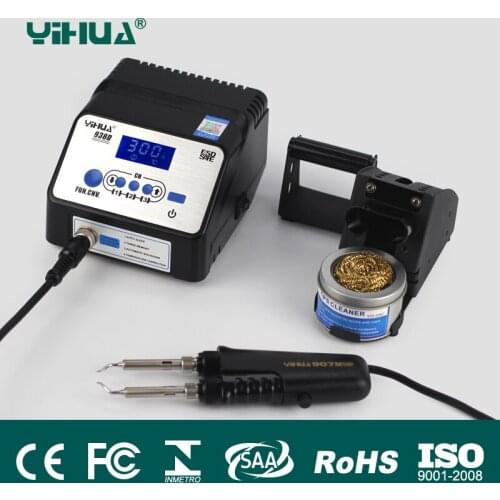 938D SMD Soldering Tweezer Repair Rework Station Electric heating pliers Constant temperature heating tweezers soldering station