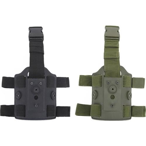 Tactical Leg Holster Adapter Platform Drop Thigh Holster Pouch Concealed Carry for Glock Pistol Holster Paddle Hunting Gear