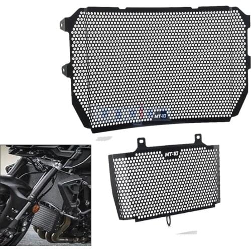 For Yamaha MT-10 MT10 MT 10 FZ10 FZ 10 FZ-10 2016-2021 Motorcycle Radiator Grille Guard Oil Cooler Cooling Cover Protection