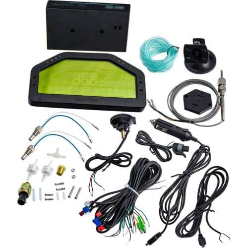New Dash Race Display Digital Gauge Rally Kit OBD2 Dashboard LCD Screen