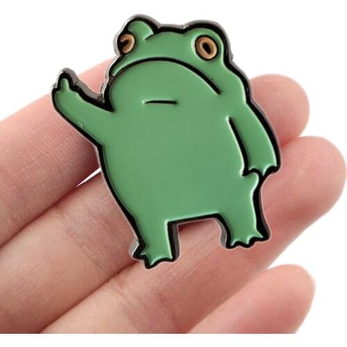 DZ1183 Funny Animal Cute Jewelry Pins for backpacks Lapel Enamel Pins and Brooches for Women Bags Badge Friend Kids for Gifts