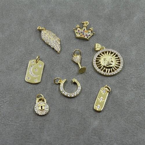 The fashion accessories designer charms for Sun,Moon&star pendants