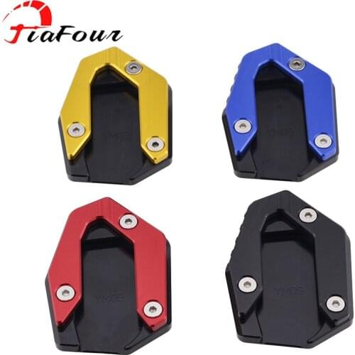 Fit For YAMAHA MT-09 FZ-09 14-19 Tracer 900 FJ-09 15-19 Tracer 900GT 18-19 kickstand sidestand stand extension enlarger pad