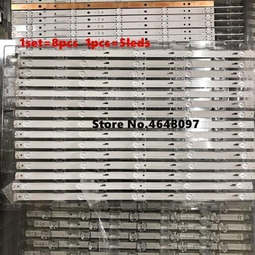 LED backlight bar 5 lamp for Toshiba 55" TV 4C-LB550T-YHA YHF-4C-LB550T-YHA 55L26CMC 55L2600C LVF550CSDX 3V