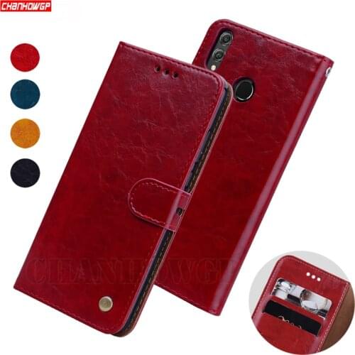 Vintage Leather Case For Huawei Honor 8X Honor8x JSN-L21 JSN-L42 Flip Wallet Cases For HUAWEI Honor 8x 8 X honor8x Cover Fundas