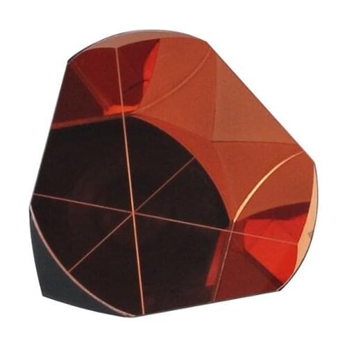 1PCS 64mm diameter Corner Cube Prism, height copper plated Trihedral Retroreflector