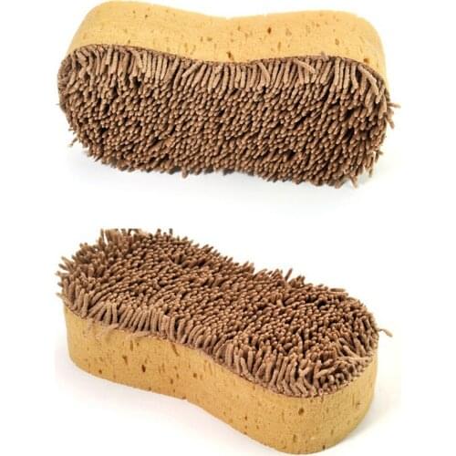 EE support 2Pcs 23*11*6.5CM Quality Sponge Scratch-resistant Car Wash Washer Supplies Car Cleaning Sponge XY01