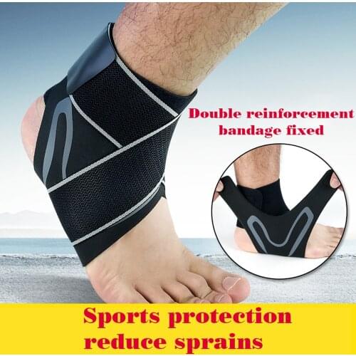 1pcs Sport Ankle Support Elastic High Protect Sports Ankle Equipment Safety Running Basketball Ankle Brace Support