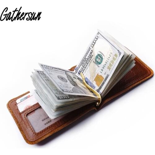 Gathersun Mens Money Clip Wallets
