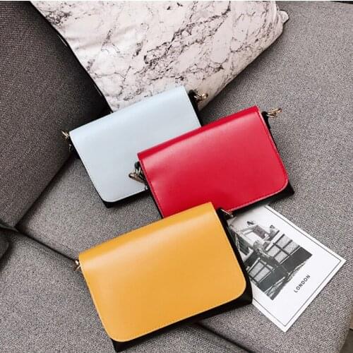 Mini small square bag 2020 fashion envelope female wallet messenger shoulder phone Crossbody bags for women Cute student Simple