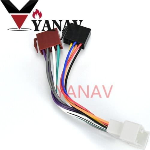 12-018 ISO RADIO ADAPTER CABLE FOR NISSAN Almera 2000-2005;Premiera 1999-2004; Micra 2000-2004;Terrano 1988-2000;Vanette 1995+;X