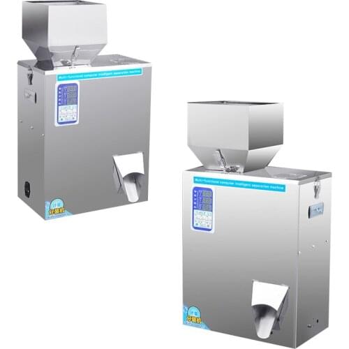 Desktop Powder Granule Filling Machine Cereals Screw High Capacity Packaging Machine Vibration Feeding