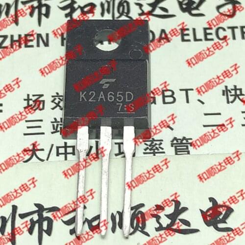 Original New / 5pcs / K2A65D TK2A65D TO-220F 650V