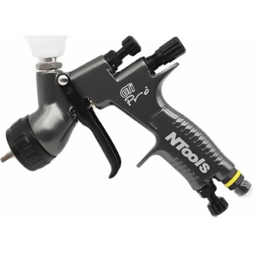 Spray Gun With 600CC PPS Tank Air Spray Gun With Paint Mixing Cup And Adapter Airbrush Car Paint Gun 1.3/1.8mm Paint Sprayer